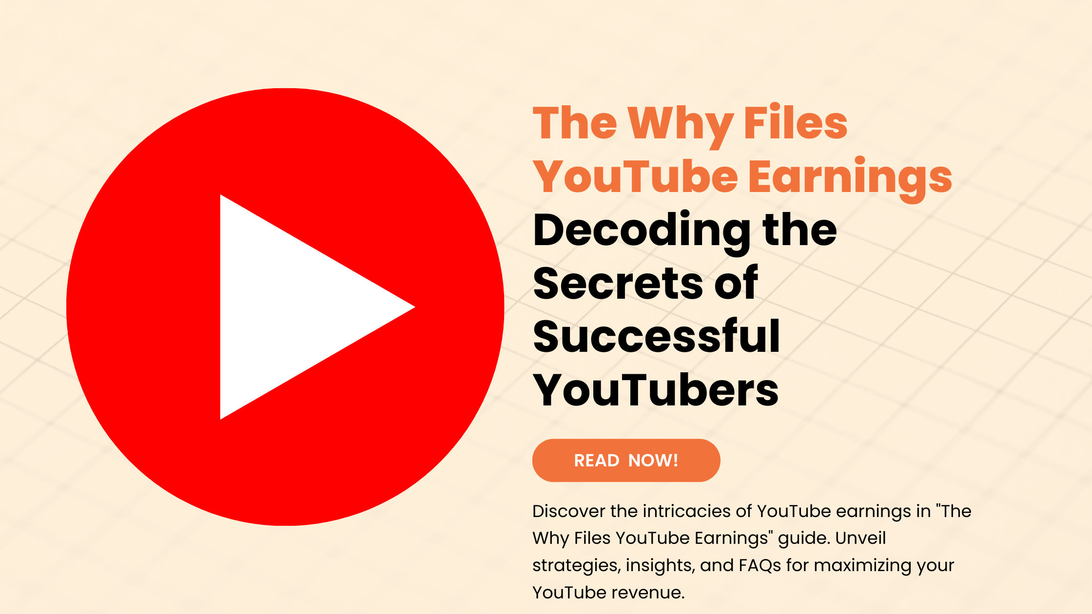 The Why Files YouTube Earnings